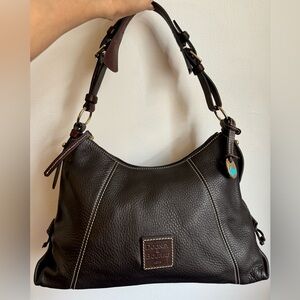 Dooney & Bourke brown hobo bag